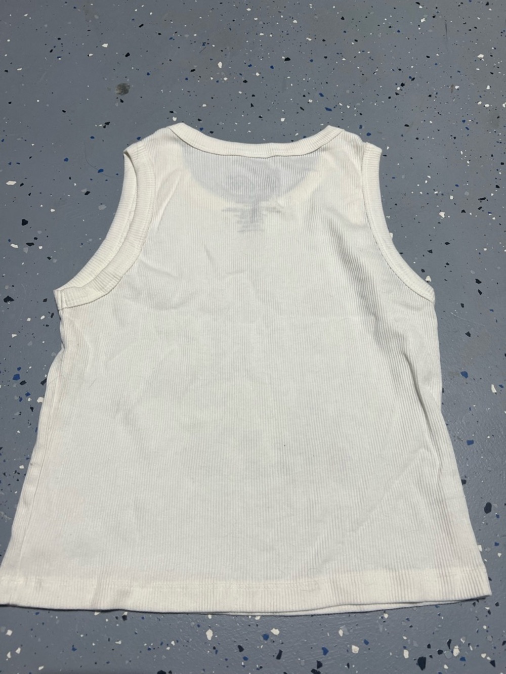 Coca-Cola White Ribbed Logo Tank - Picture 3 of 3